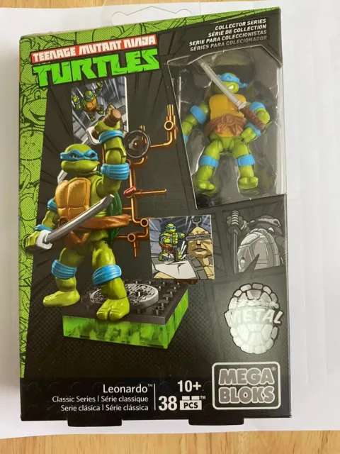 MEGA BLOKS Teenage Mutant Ninja Turtles Leonardo Collector Series TMNT