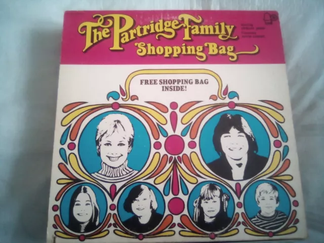 THE PARTRIDGE FAMILY Shopping Bag LP US 1972 Bell gf 11trs exc David Cassidy