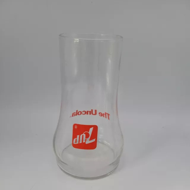 Vintage 70s 7Up The Uncola Upside Down Drinking Fountain Glass Soda Pop