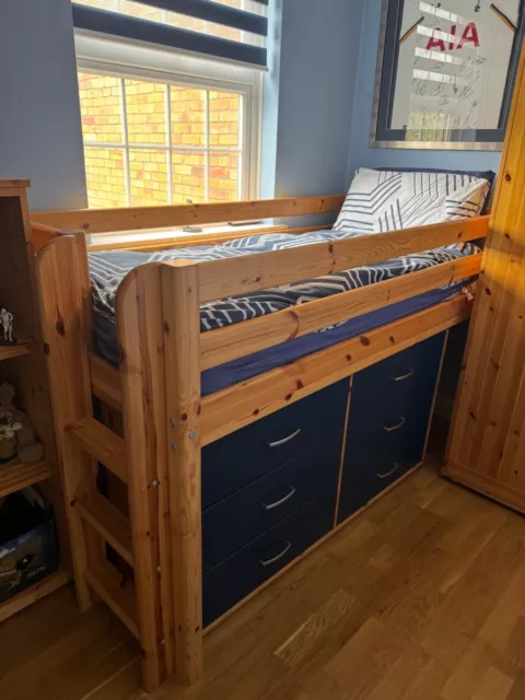 pine bedroom furniture set used