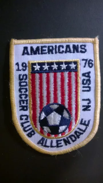 Vintage Soccer Club N.j  Usa 1976 Patch Emblem