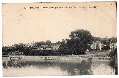 CPA 94-bry on marne (val de marne) - 35. General view prise du pont-B.F.