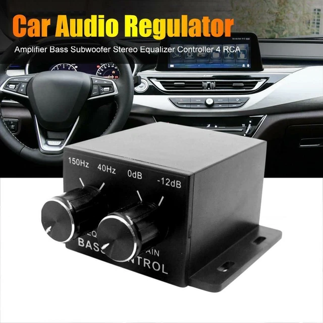 CAR AUDIO REGULATOR Amplifier Bass Subwoofer Stereo Equalizer