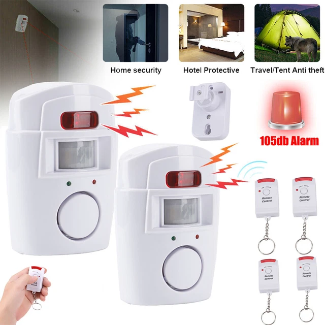 WIRELESS SECURITY ALARM GSM WiFi Smart Home Intruder Burglar Fire Alarm ...