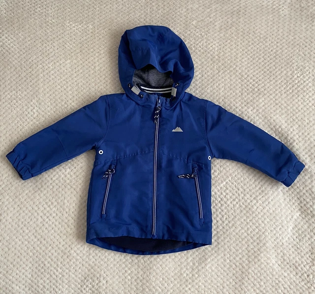 PEACOCKS BABY BOY Coat Windproof Jacket Raincoat 12 18 Months Fab