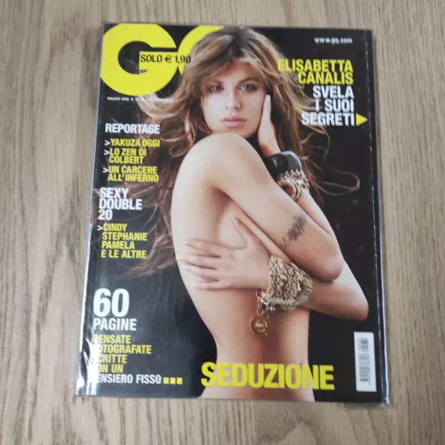 GQ Italia N.60 Edizione Pocket - Elisabetta Canalis