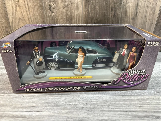 ミニカー Jada HOMIE Rollerz 1/24 Jada Toys Homie Rollerz Night Out '64 Chevy Impala 1:24