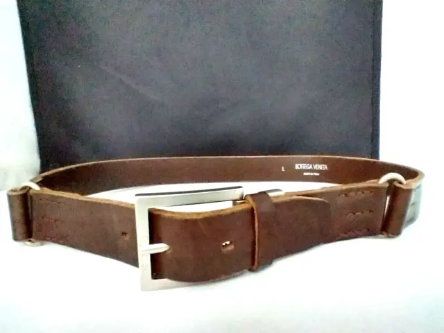 Bottega Veneta Belt Made in Italy, Women's L, Not measuring Buckle, Belt is 32"