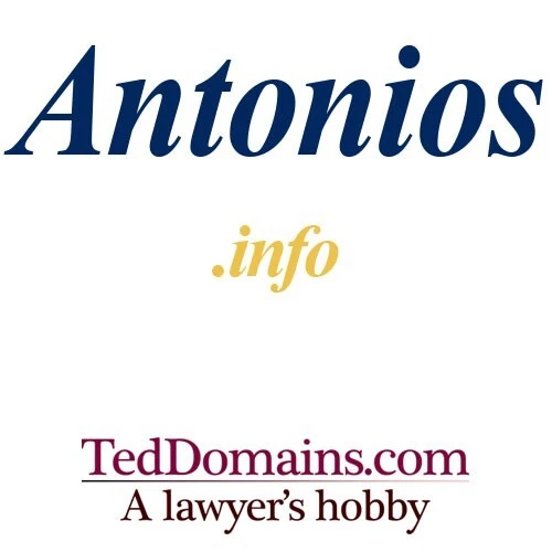 Antonios.info - Premium Domain - lll llll nnn nnnn
