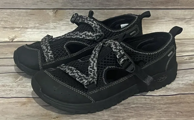 Chacos Kids Sz 5 Odyssey Black Water Shoes Sandals