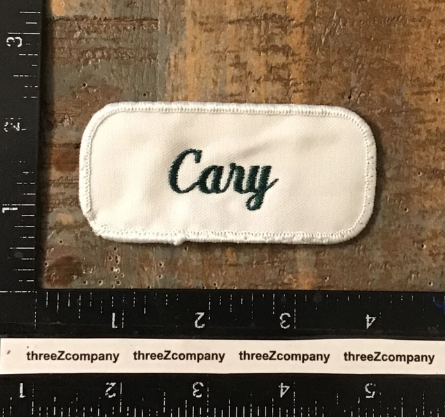 VINTAGE ALFRED NAME Tag Company Work Uniform Patch Badge White £3.96