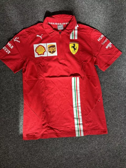 Formel 1 Scuderia Ferrari 20/21 Team-Poloshirt