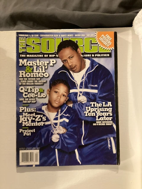 The Source Magazine April 2002 #151 Master P & Lil Romeo Project Pat DJ Clue
