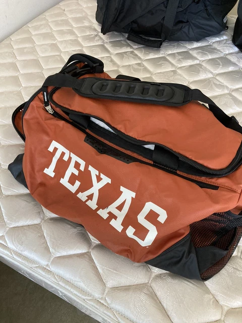 Nike Max Air Elite Texas Longhorns Duffel Bag - Rare Player Exclusive! FREE SHIP