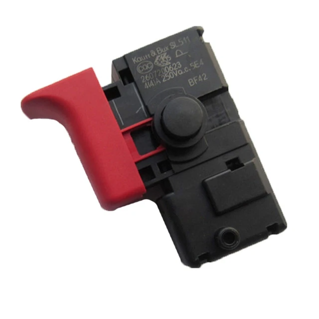 Interruptor taladro accesorios accesorio para Bosch 2607200623 GBM350RE práctico