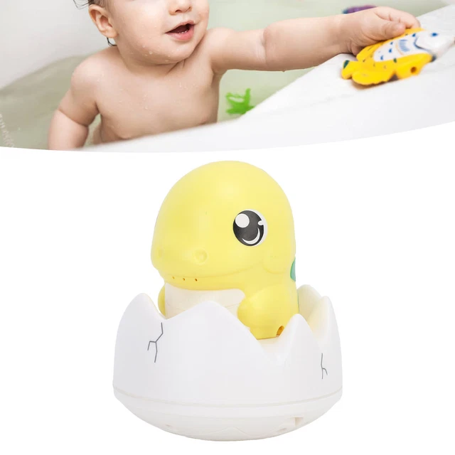(Yellow)Baby Bath Toys Baby Bath Sprinkler Toys With Light For Toddlers Infant