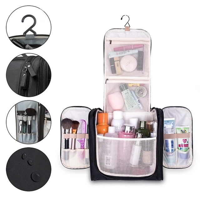 Riddhi Bag - Travel Toiletry Bag Organizer Makeup Pouches Cosmetic bag