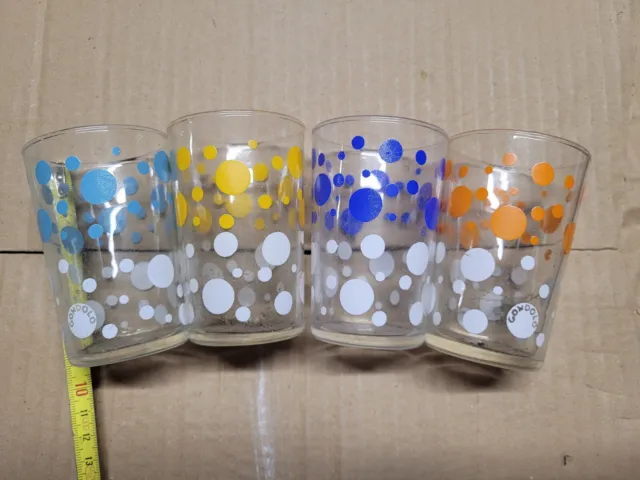 Lot de 4 verres GONDOLO