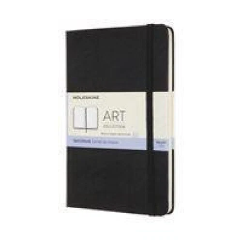 Moleskine Art Sketchbook, Medium, Black (4.5 X 7) by Moleskine