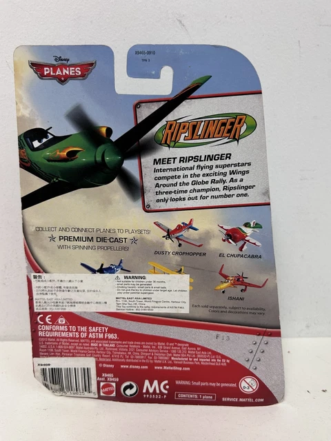 Toy Ripslinger DISNEY PLANES RIPSLINGER Mattel £22.31 - PicClick UK
