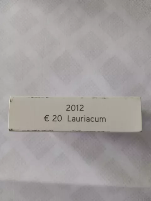 20-Euro-Münze PP  "Lauriacum" Münze Österreich 2012