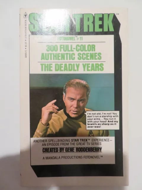Star Trek Vintage ~ BOOK 11 ~ FOTONOVEL ~ 1978 ~ THE DEADLY YEARS