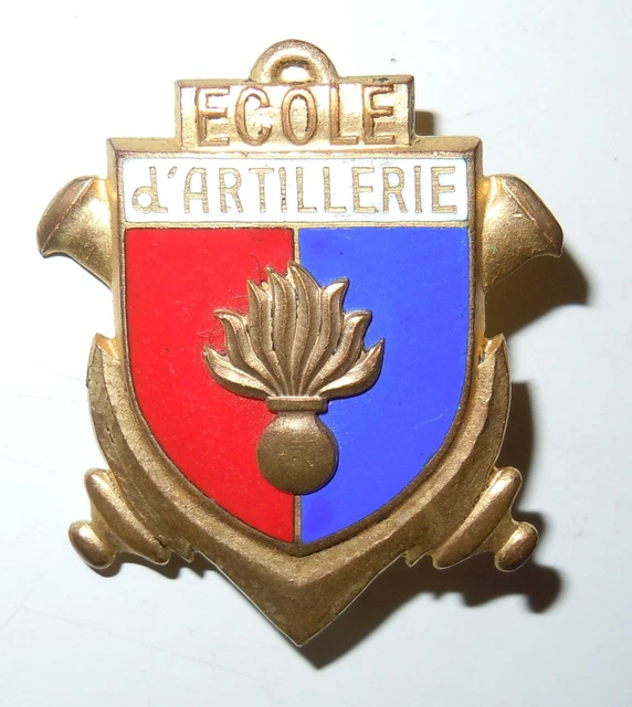 INSIGNE 1° RAC RÉGIMENT ARTILLERIE COLONIALE ORIGINAL DRAGO émail Badge EUR 14,99 - DE