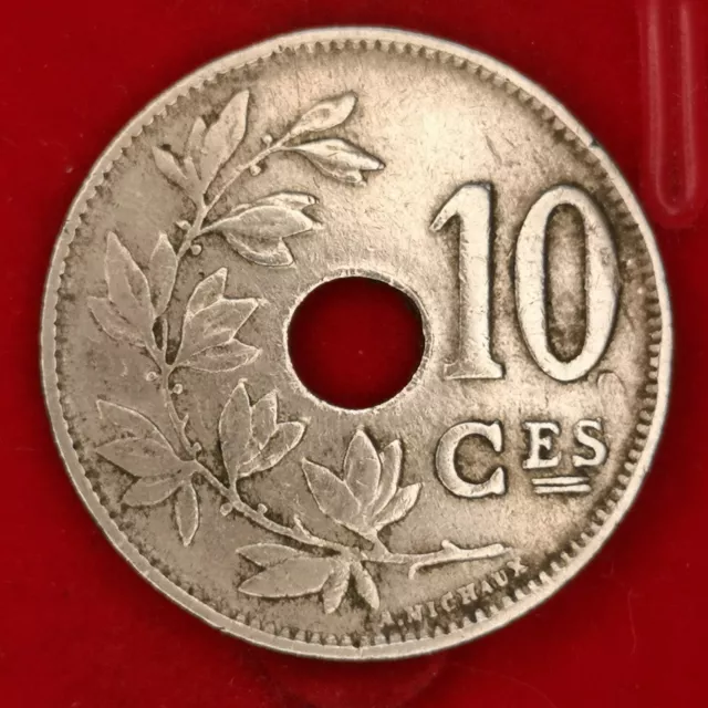 Monnaie Belgique - 1923 - 10 centimes - Albert Ier - type Michaux en français