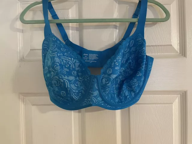SOMA Enticing Lift Full Coverage Blue Bra Size 36D
