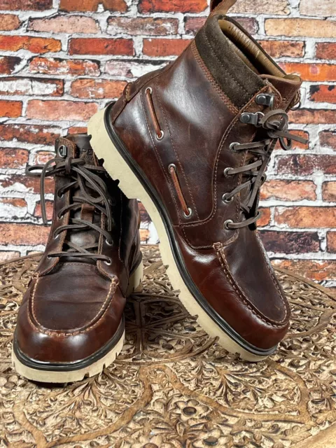 SPERRY TOP SIDER Lug Chukka Boots Men's 10M Amaretto STS15779 $41.97 ...