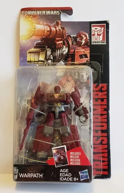 Transformers Combiner Wars WARPATH Legends Class Figure Sealed in Off-Cond Card