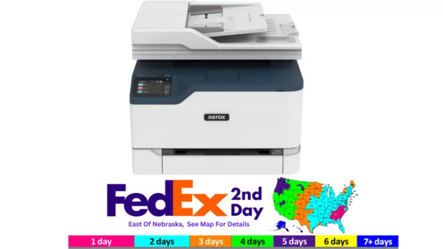 Xerox C235/DNI Color Laser Multifunction Printer  C235DNI Print, Copy, Scan, Fax