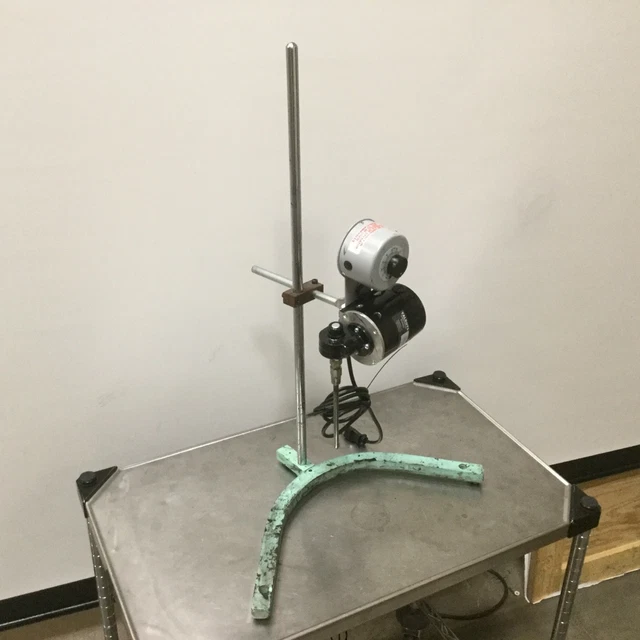 Talboy 102 Overhead laboratory Stirrer Mixer Jacobs Chuck 500-7500RPM Ratio 10:1