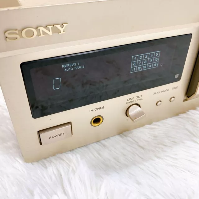 Sony CDP-XA30ES Strom Puls D/A Conver CD Player Deck Getestet Funktioniert