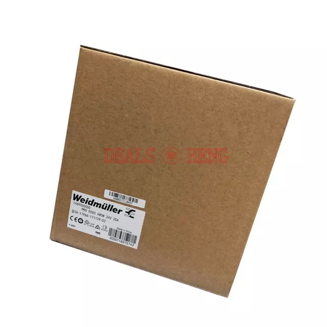ONE Weidmuller 1469550000 PRO ECO3 480W 24V 20A Alimentatore Nuovo