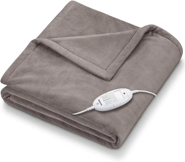 Beurer HD 75 Heizdecke elektrisch Wärmedecke Wärmebett Abschaltautomatik 180x130