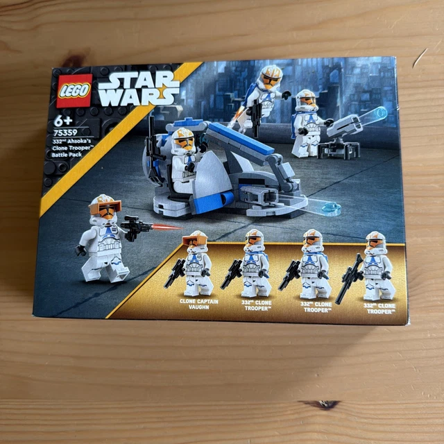 LEGO STAR WARS: 332nd Ahsoka's Clone Trooper Battle Pack (75359) £12.93 ...