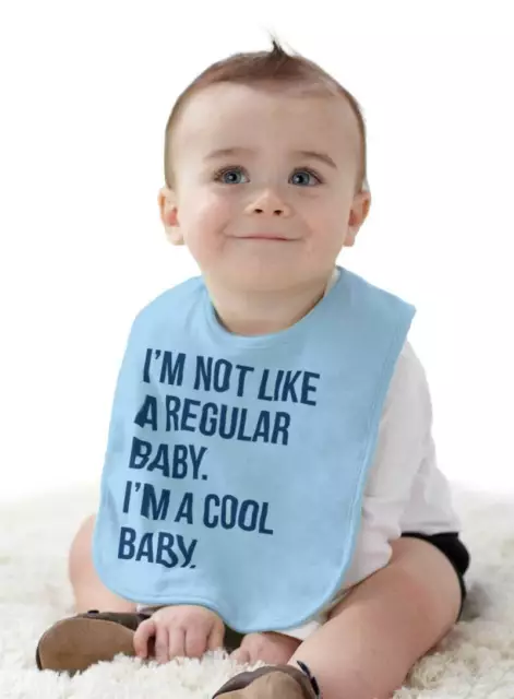 Im A Cool Baby Unisex Funny Cute Shower Gift Newborn Baby Boy Girl Drooler Bibs 3