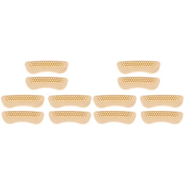 2 Sets Silicone Post Heel Cushion Inserts Women Grips Shoes High Miss