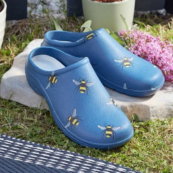 Womens/Ladies Clogs Briers Gardening Shoes Soft Sole Slip On Lightweight UK 4-8 2