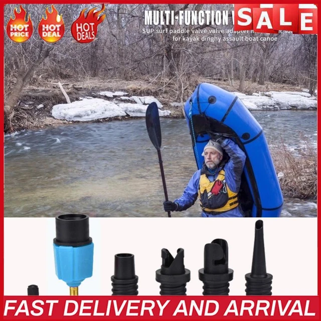 Paddle Board Canoe Air Valve Pump Converter Rowing Boat Valve Adapter Kayak Part