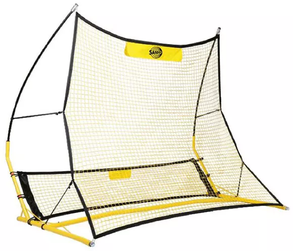 Sandora 22200 Rebound Netz 2 in 1 Fußballtor Fußball 183 x 143 x 100 cm