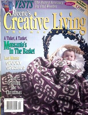Aleene's, Creative Living - Punto De Cruz, Volumen 5 De Octubre De 1997