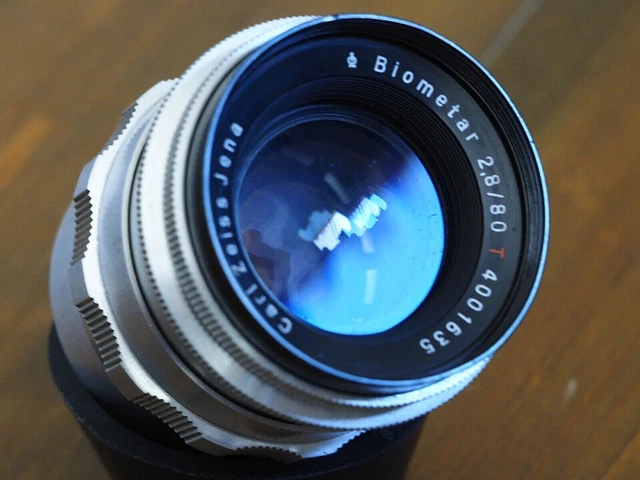 Carl Zeiss Jena BIOMETAR F2.8/80mm EXA mount