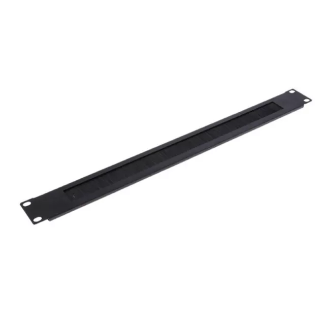 1Pcs 1U 19Inch RACK MOUNT Blanking Plate Rack Mounting Blank  Brush Panel7760