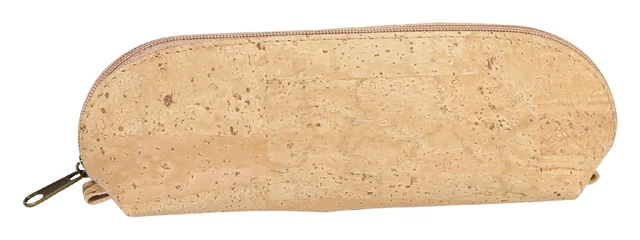 Kork Schlampermäppchen VEGAN 16 x 5 x 6 natur Stück 2020 ExaClair