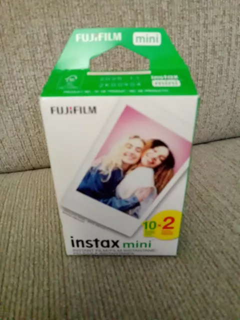 Fujifilm Instax Mini Instant Film, 10 Sheets - 2 Pack