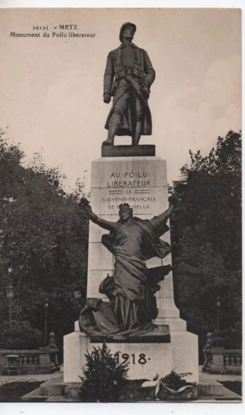 CPA - METZ - Monument du poilu libérateur