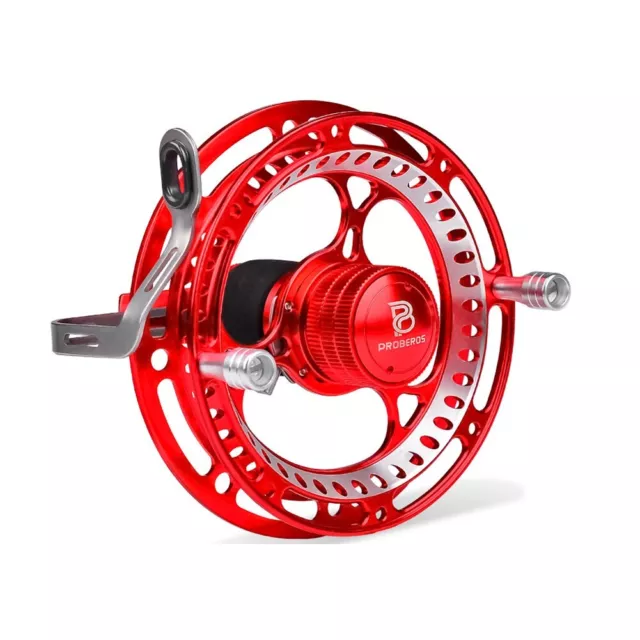 Easy Wind Kite Reel with Thread Protection Convenient Red Fishing Reel