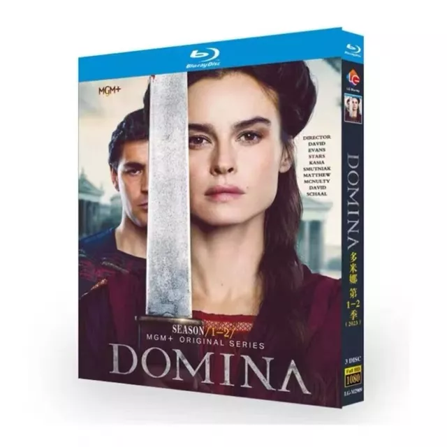 Domina Season 1-2 Blu-ray 3-Disc New Box All Region